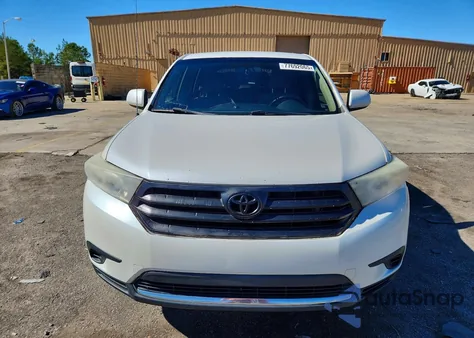 2012 Toyota Highlander Base from USA, damaged, VIN 5TDZK3EH3CS072944